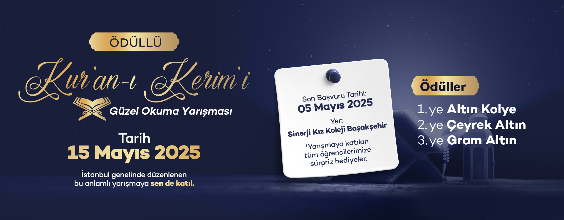 Sinerji Kuran Yarisma slider